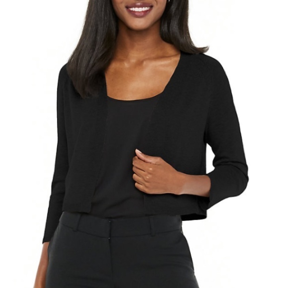 Apt 9 black bolero cropped cardigan!